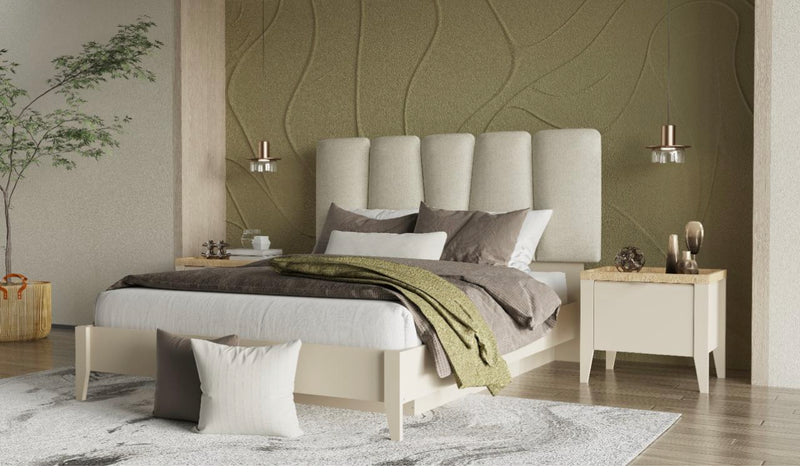 Lit ARYA160*200 avec coffre de rangement
+ 2 chevets