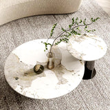TABLE BASSE DUO NOIRES/ CÉRAMIQUE