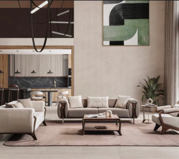 Salon de luxe 3+3+1+1places