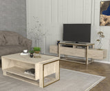 Meuble TV Bianco traverten