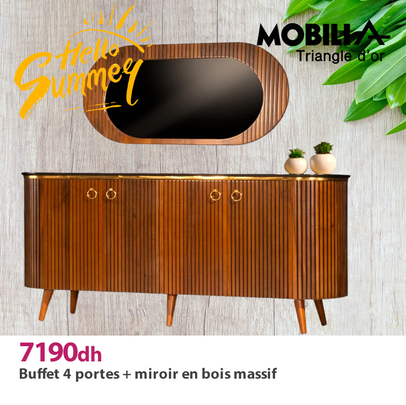 HAPPY SUMMER Buffet + miroir