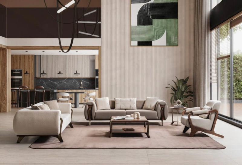 Salon de luxe 3+3+1+1places