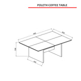 Table basse POLETH