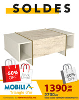 Table basse VEYRON BEIGE