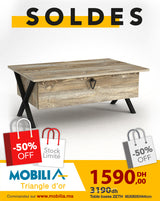 TABLE BASSE ZETH