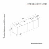 Buffet Veyron Traverten