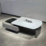 Table basse avec tiroir et espace de rangement