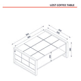 Table basse LOST