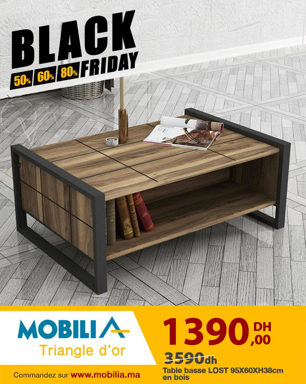 TABLE BASSE LOST