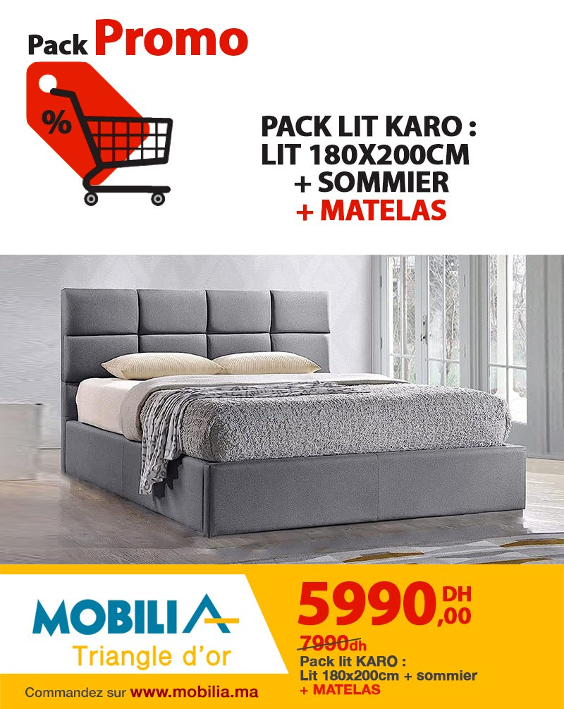 Pack lit Karo