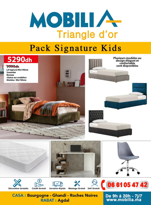 PACK SIGNATURE KIDS