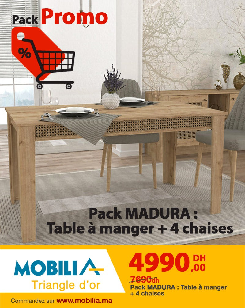 Pack Table à Manger Madura
