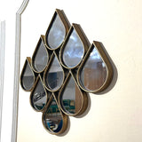 Composition de miroirs design goutte Es-189392